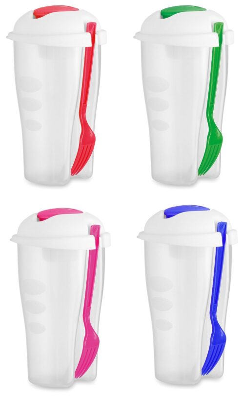 Custom Salad Container Dinder with Logo