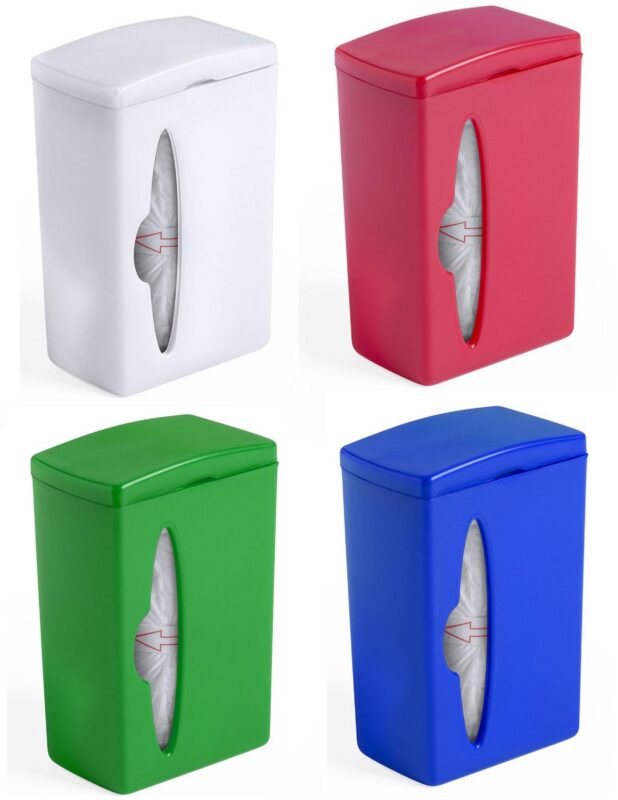 Personalise Waste Bag Dispenser Bluck - Custom Eco Friendly Gifts Online
