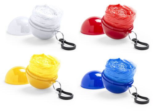 Custom Keyring Raincoat Rany with Logo