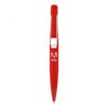 Red Adobe-branded promotional ballpoint pen