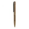 Eco-friendly cork pen branded with 'Bretagne'