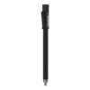 Black ribbed mechanical pencil with clip