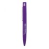 Purple Scottish Parliament branded pen