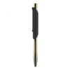 Black and gold Burberry pen with clip
