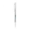 White promotional ballpoint pen with logo