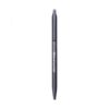 Black retractable eyeliner pen isolated on white