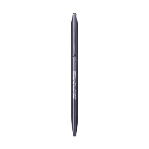 Black retractable eyeliner pen isolated on white