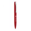 Red promotional pen with 'Hong Kong' text and logo