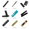 Variety of modern USB flash drives in different designs