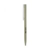 Eco-friendly beige pen with brand logo