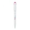 White pen with pink breast cancer awareness ribbon