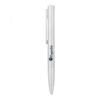 Expedia-branded white promotional ballpoint pen