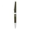 Olive green ballpoint pen with Volkswagen logo