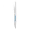 White Honda branded pen on white background
