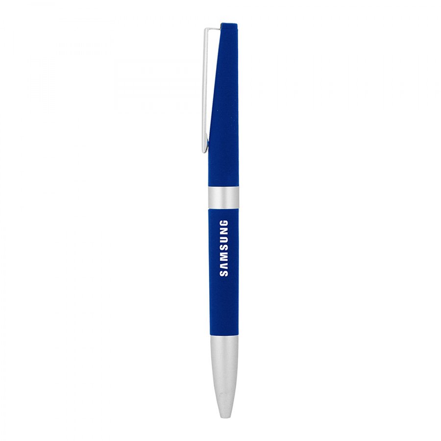 Blue Samsung branded promotional pen