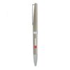 Quicksilver branded biodegradable pen on white background