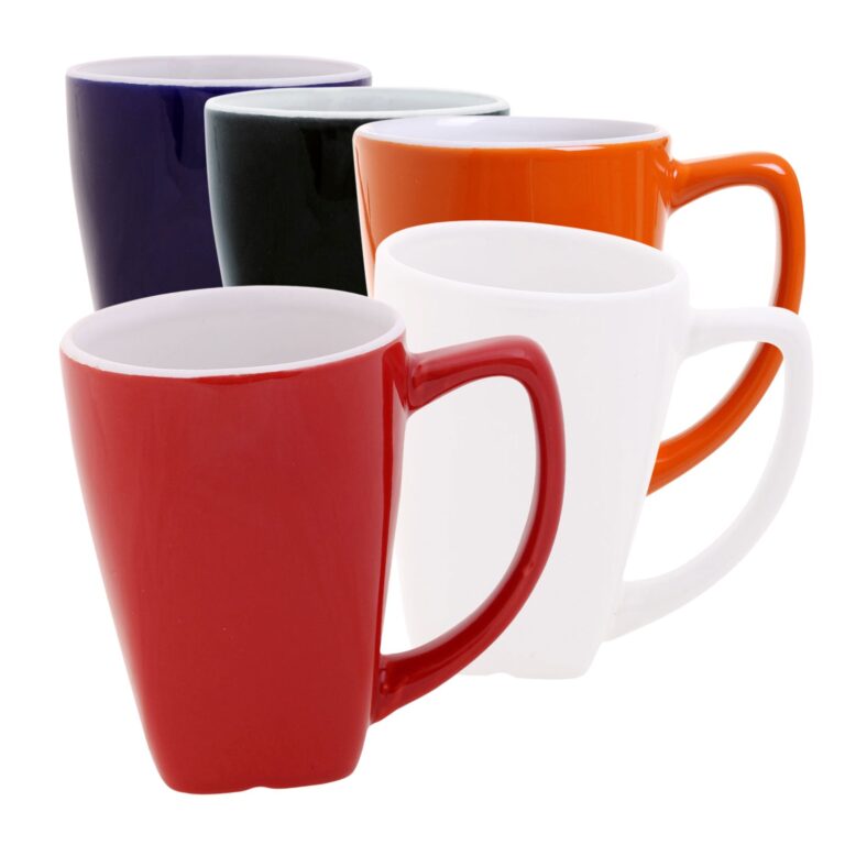 Custom Ceramic Mug Square with Logo