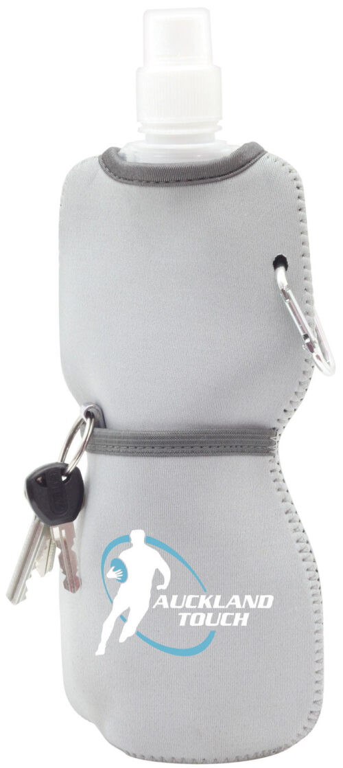 Custom Foldable Bottle With Neoprene Sleeve with Logo