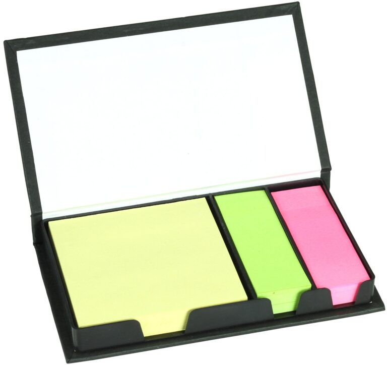 Custom Desk Sticky Note Holder with Logo