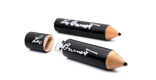 Custom Chunky Pencil Usb with Logo