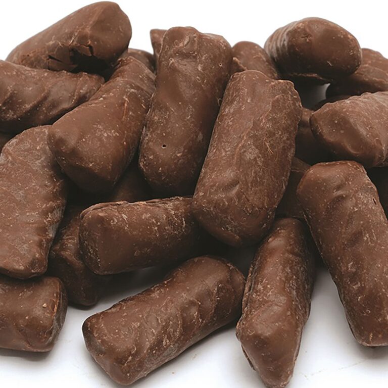 Custom Bullets Raspberry Milk Choc with Logo