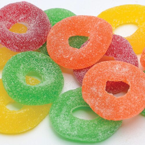 Custom Fruit Rings with Logo