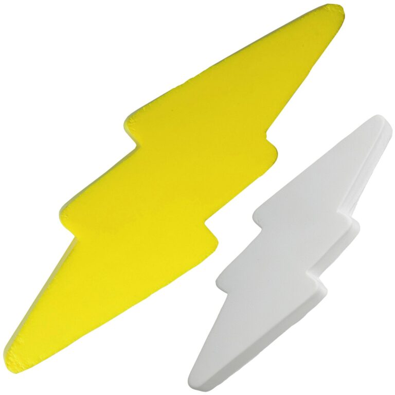 Custom Stress Lightening Bolt with Logo