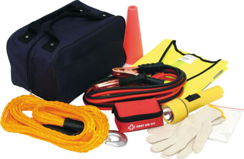 Custom Deluxe Emergency Car Kit with Logo