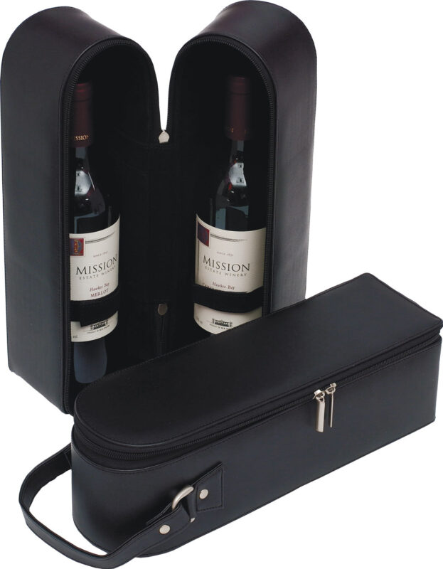 Custom Tuscan Wine Holder  - Single with Logo