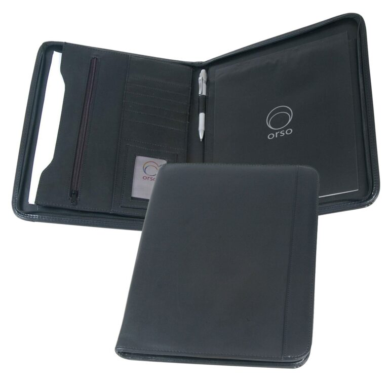 Custom Executive Zip Round with Logo