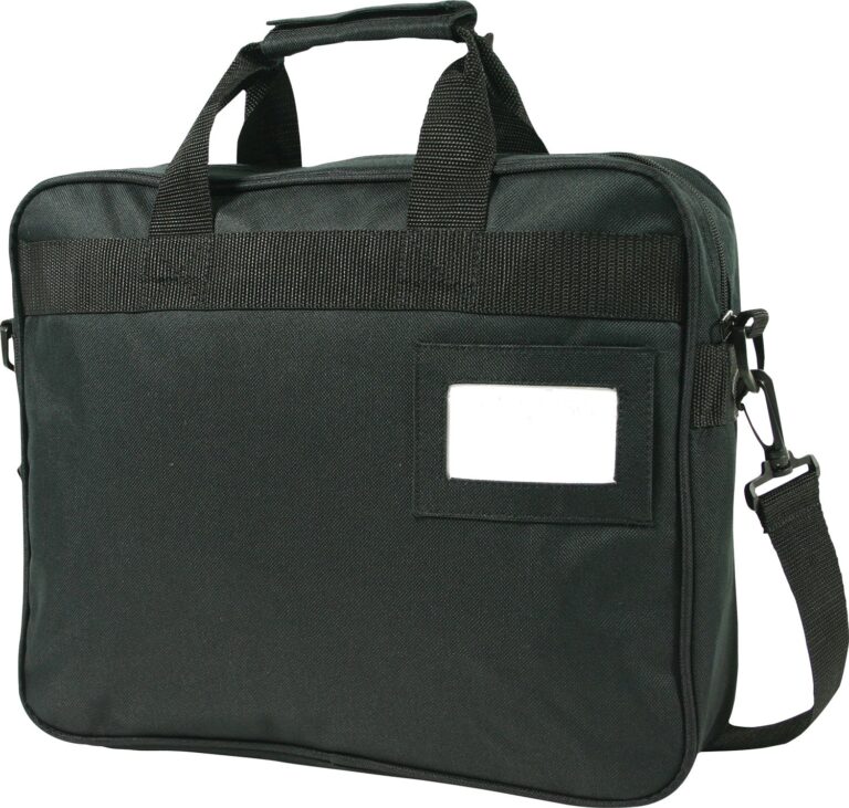 Custom Zip Top Satchel with Logo