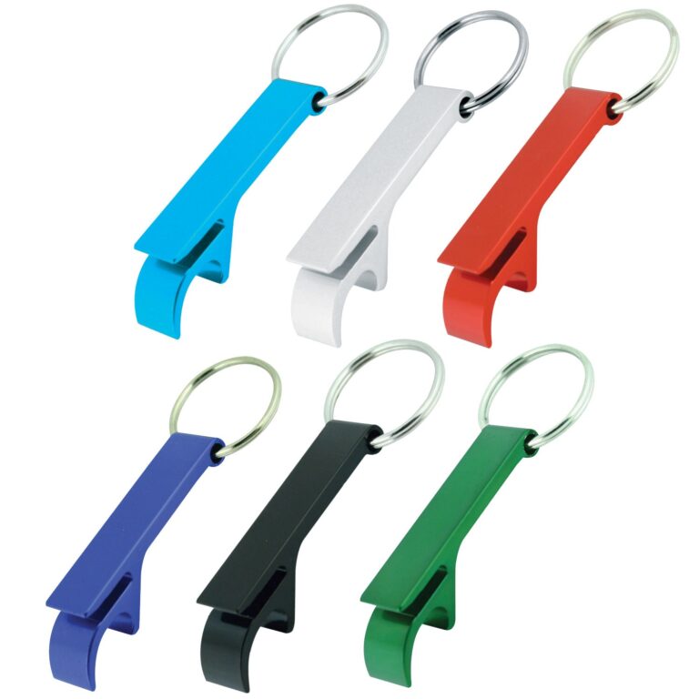 Custom Keyring Bottle Opener with Logo