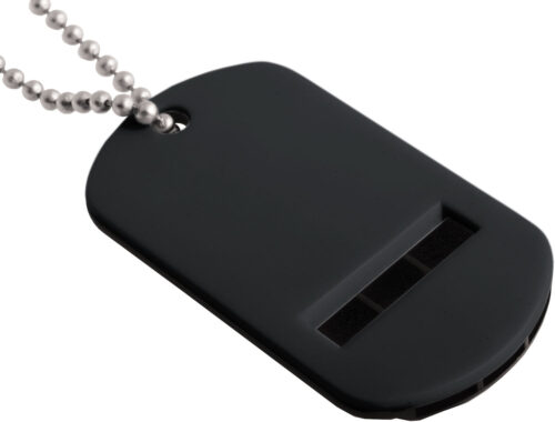 Custom Whistle Tag with Logo
