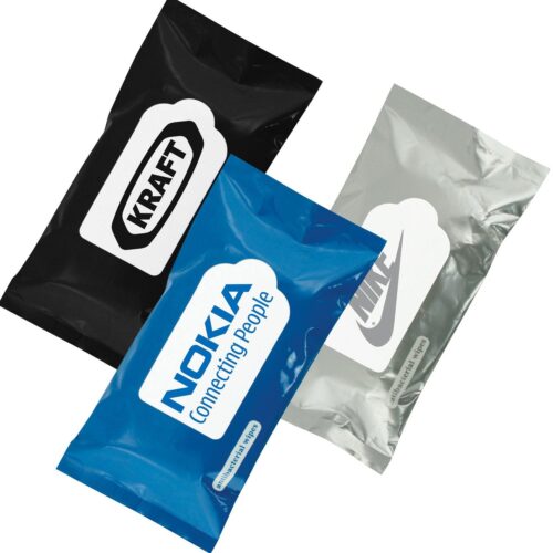 Personalise Antibacterial Wipes - Custom Eco Friendly Gifts Online