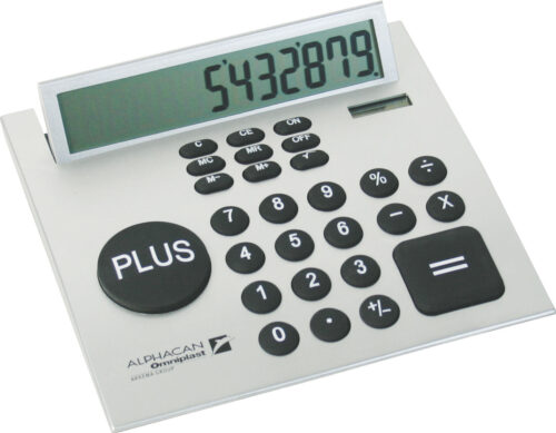 Custom Plus Calculator with Logo