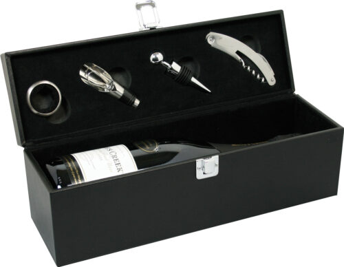 Custom Luxor Wine Box with Logo