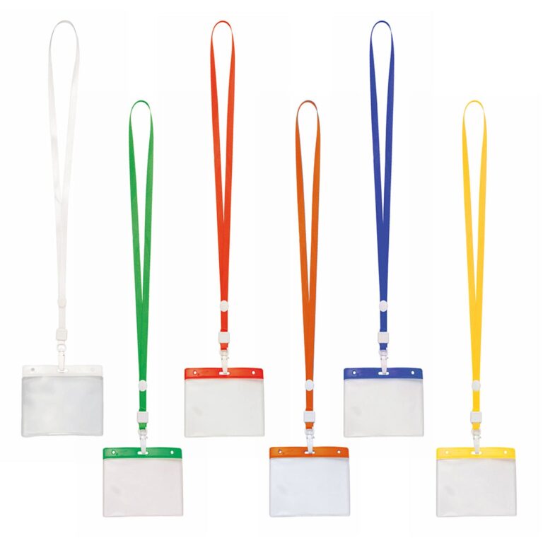 Custom Id Badge Lanyard Maes with Logo