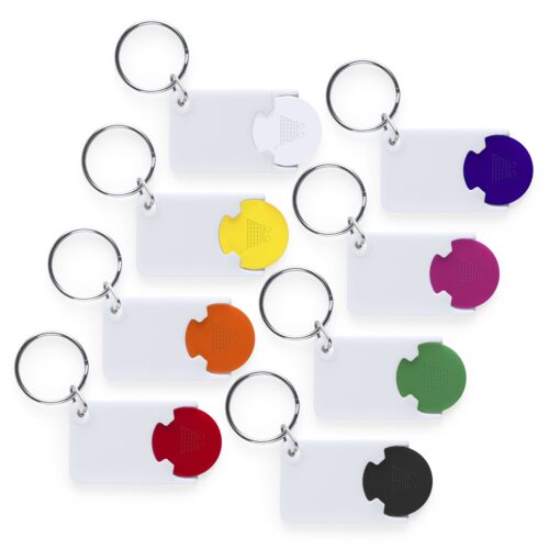 Custom Keyring Coin Zabax with Logo