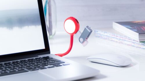 Custom Usb Hub Lamp Ticaro with Logo