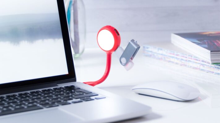 Custom Usb Hub Lamp Ticaro with Logo