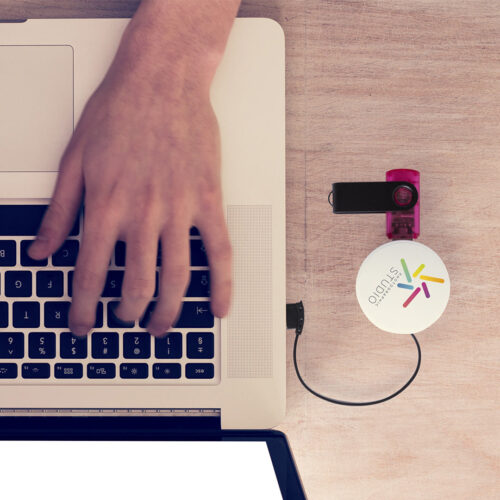 Custom Usb Hub Niyel with Logo