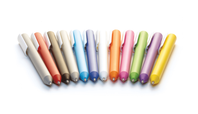Custom Chalk Plastic Pen with Logo