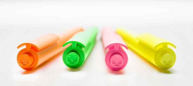 Custom Chalk Fluro Pen with Logo