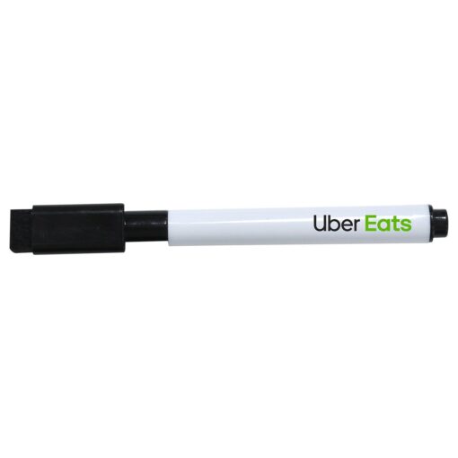 Uber Eats branded white marker pen