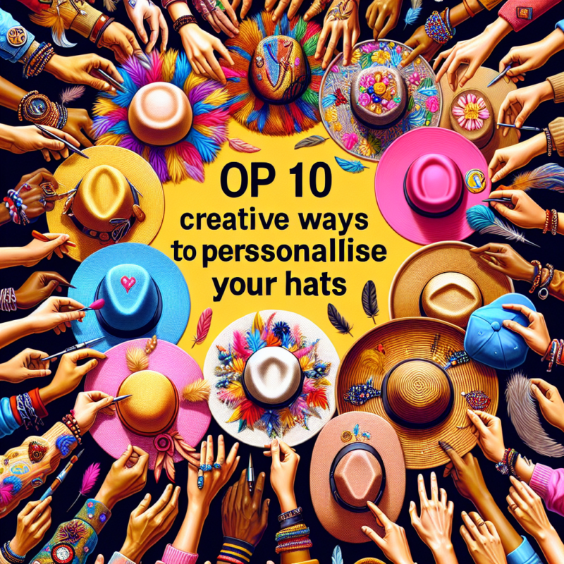 How to personalise Hats