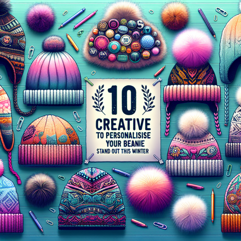 How to personalise Beanies