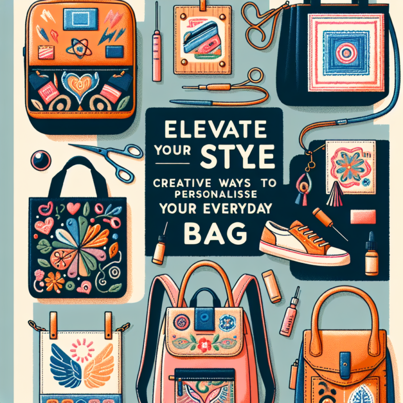How to personalise Everyday Bags