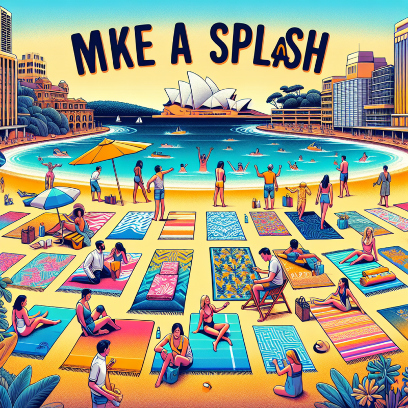 personalised beach towels australia