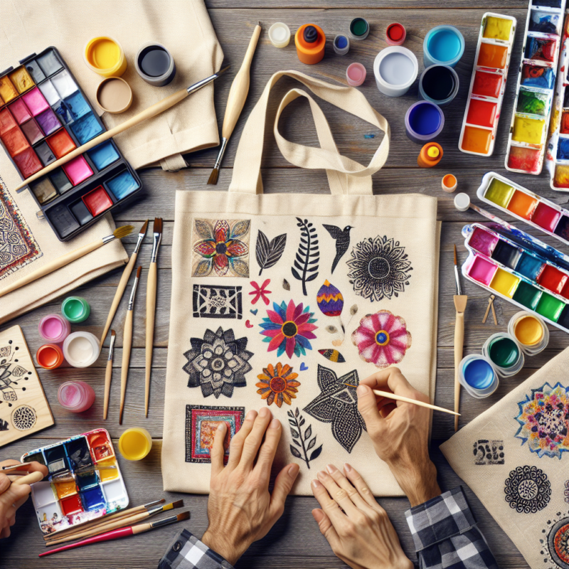 How to personalise Calico Bags