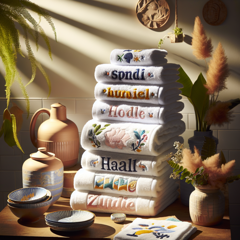 personalised towels australia